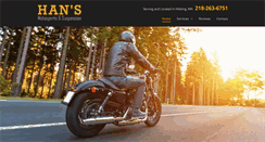 Desktop Screenshot of hansmotosports.com